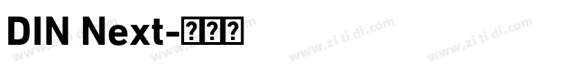 DIN Next字体转换